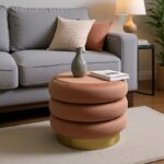 Sitzhocker/Beistelltisch "Peach" – Bild 2