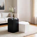 Beistelltisch 2er-Set ''black&white''