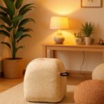 Sitzhocker "Sweety-Beige"