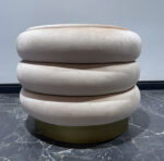 Sitzhocker/Beistelltisch ” Champagne” – Bild 2